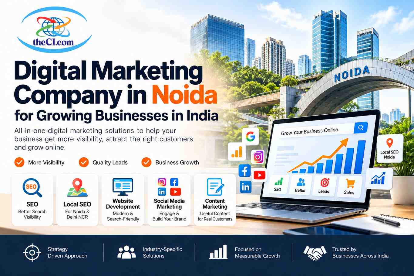 Digital Marketing Company Noida for Growing Businesses in India